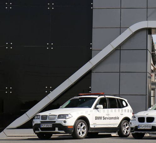 حمل خودرو با خودروبر اتاق‌دار استاندارد BMW